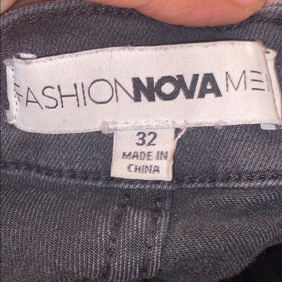 COPY - Dark Grey Black Jeans - Picture 3 of 3